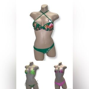 Recco Size Small Brazilian Bikini Bundle of 3. New With Tags